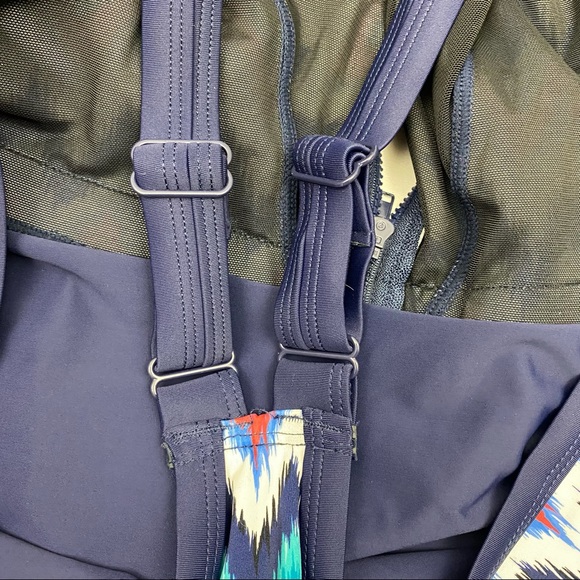 Swimsuits For All Bra Size Zip Front Tankini 46C - Picture 10 of 12